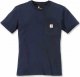Carhartt Koszulka Carhartt WK87 Workwear Pocket S/S Navy 2