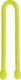 Nite-Ize Elastyczna Opaska Nite Ize Gear Tie 6" 2P Yellow 1