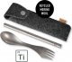 Light My Fire Spork Straw Light My Fire Titanium Kit 6