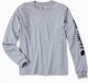 Carhartt Koszulka Carhartt Logo Long Sleeve Grey 2
