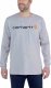 Carhartt Koszulka Carhartt EMEA Signature L/S Grey 1