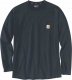 Carhartt Koszulka Carhartt Force Relaxed Fit L/S Navy 1