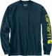 Carhartt Koszulka Carhartt Heav Sleeve Logo Night Blue 1