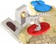 Figurka Mattel Mattel Jurassic World Mini Battle Arena Playset Toy Figure 6