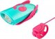 Hornit Lampka rowerowa z klaksonem HORNIT Mini PINK - TURQ 5353PITQ 1