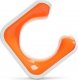 Hornit Uchwyt do roweru HORNIT CLUG Hybrid M White/Orange HWO2585 2