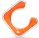 Hornit Uchwyt do roweru HORNIT CLUG Roadie S White/Orange RWO2582 2