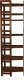 Wamar-Sosenka Regał Modułowy Wewnętrzny 236x72x44,8cm 7 Półek BERDO Brązowy Olejowany Drewno sosnowe RR2_NW5X072_0_R0_F1 / Wamar-Sosenka 2