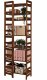 Wamar-Sosenka Regał Modułowy Wewnętrzny 236x72x44,8cm 7 Półek BERDO Brązowy Olejowany Drewno sosnowe RR2_NW5X072_0_R0_F1 / Wamar-Sosenka 3