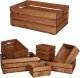 Wamar-Sosenka Drewniana Skrzynia 22x60x40 cm Brązowa Olejowana Szlifowana Drewno sosnowe 51 litrów / Wamar-Sosenka 1