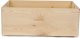 Wamar-Sosenka Drewniana Skrzynka z uchwytami 23x60x40 cm - Naturalna Surowa Szlifowana Drewno sosnowe 35 litrów / Wamar-Sosenka 3