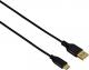 Kabel USB Hama USB-A - USB-C 0.75 m Czarny (001357840000) 1
