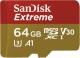 Karta SanDisk Extreme MicroSDXC 64 GB Class 10 UHS-I/U3 A1 V30 (001734210000) 3
