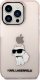 Karl Lagerfeld Etui Karl Lagerfeld KLHCP14XHNCHTCP Apple iPhone 14 Pro Max różowy/pink hardcase Ikonik Choupette 3