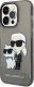 Karl Lagerfeld Etui Karl Lagerfeld KLHCP14XHNKCTGK Apple iPhone 14 Pro Max czarny/black hardcase IML GLIT NFT Karl&Choupette 2