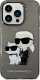 Karl Lagerfeld Etui Karl Lagerfeld KLHCP14XHNKCTGK Apple iPhone 14 Pro Max czarny/black hardcase IML GLIT NFT Karl&Choupette 3