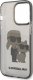 Karl Lagerfeld Etui Karl Lagerfeld KLHCP14XHNKCTGK Apple iPhone 14 Pro Max czarny/black hardcase IML GLIT NFT Karl&Choupette 7
