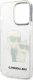 Karl Lagerfeld Etui Karl Lagerfeld KLHCP14XHNKCTGT Apple iPhone 14 Pro Max transparent hardcase IML GLIT NFT Karl&Choupette 7