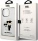 Karl Lagerfeld Etui Karl Lagerfeld KLHCP14XHNKCTGT Apple iPhone 14 Pro Max transparent hardcase IML GLIT NFT Karl&Choupette 8
