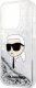 Karl Lagerfeld Etui Karl Lagerfeld KLHCP14XLNKHCH Apple iPhone 14 Pro Max srebrny/silver hardcase Glitter Karl Head 6