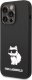 Karl Lagerfeld Etui Karl Lagerfeld KLHCP14XSNCHBCK Apple iPhone 14 Pro Max hardcase czarny/black Silicone Choupette 2