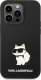 Karl Lagerfeld Etui Karl Lagerfeld KLHCP14XSNCHBCK Apple iPhone 14 Pro Max hardcase czarny/black Silicone Choupette 3