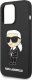 Karl Lagerfeld Etui Karl Lagerfeld KLHCP14XSNIKBCK Apple iPhone 14 Pro Max hardcase czarny/black Silicone Ikonik 5