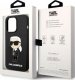 Karl Lagerfeld Etui Karl Lagerfeld KLHCP14XSNIKBCK Apple iPhone 14 Pro Max hardcase czarny/black Silicone Ikonik 7