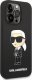 Karl Lagerfeld Etui Karl Lagerfeld KLHMP14XSNIKBCK Apple iPhone 14 Pro Max hardcase czarny/black Silicone NFT Ikonik Magsafe 3