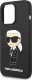 Karl Lagerfeld Etui Karl Lagerfeld KLHMP14XSNIKBCK Apple iPhone 14 Pro Max hardcase czarny/black Silicone NFT Ikonik Magsafe 5