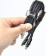 Kabel USB Baseus USB-A - USB-C 2 m Czarny (CAWJ000101) 3