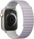 Uniq Pasek UNIQ Revix Apple Watch 4/5/6/7/SE/8/Ultra 44/45/49mm Reversible Magnetic lilak-biały/lilac-white 3