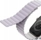 Uniq Pasek UNIQ Revix Apple Watch 4/5/6/7/SE/8/Ultra 44/45/49mm Reversible Magnetic lilak-biały/lilac-white 7