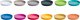 Prosperplast Podstawka PPLF125 Lofly saucer Szary kamienny 6
