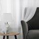Homede Firana Kresz biały nowoczesny woal gnieciony 280x140 HOMEDE 7