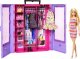 Lalka Barbie Mattel Barbie Szafa z lalką i akcesoriami HJL66 1