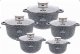 Zilner ZESTAW 5 GARNKÓW MARMUROWYCH ZILNER ZL-7055-A 1
