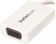Adapter USB StarTech USB-C - VGA + USB-C Biały  (CDP2VGAUCPW) 3