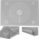Tadar STOLNICA MATA SILIKONOWA 50 x 40cm + WAŁEK TADAR SILICO 0878-8332 CZARNA 23