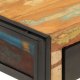 vidaXL Stolik konsolowy, 110x30x76 cm, lite drewno z odzysku 4