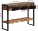 vidaXL Stolik konsolowy, 110x30x76 cm, lite drewno z odzysku 7