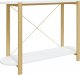 vidaXL vidaXL Stolik konsolowy, biały, 110x38x75 cm, materiał drewnopochodny 2