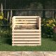 vidaXL Kompostownik, 80x80x78 cm, lite drewno sosnowe 2