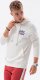 Ombre Bluza męska hoodie z nadrukiem na plecach - V3 ecru B1357 XXL 2