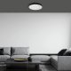 Lampa sufitowa Milagro Ledowy plafon Maya 13W czarna z czujnikiem ruchu zmierzchu 1
