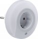Lampka wtykowa do gniazdka Paulmann Esby oświetlenie nocne Wtyczka Biały 0,2W 3000K Sensor 3
