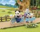 Figurka Epoch Sylvanian Families Panda Rosalina Zestaw rower i wrotki 5652 6