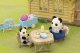 Figurka Epoch Sylvanian Families Panda Rosalina Zestaw rower i wrotki 5652 7