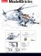 Gazelo Klocki Sluban Wojsko Helikopter bojowy szary 482el. 158015 GAZELO 4