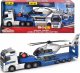 Majorette Majorette Grand Zestaw policyjny ciężarówka Volvo z przyczepą i helikopter 1